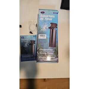 COOSPIDER Aquarium Filter for 75-200 Gallon Tank Submersible Powerful   OPEN BOX